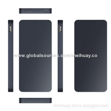 9,000mAh Li-polymer Mobile Phone Batteries, Made of Aluminum